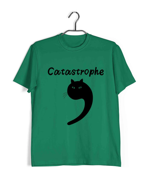 Cats CATASTROPHE The classics Casual Graphic Printed T-Shirt for Men